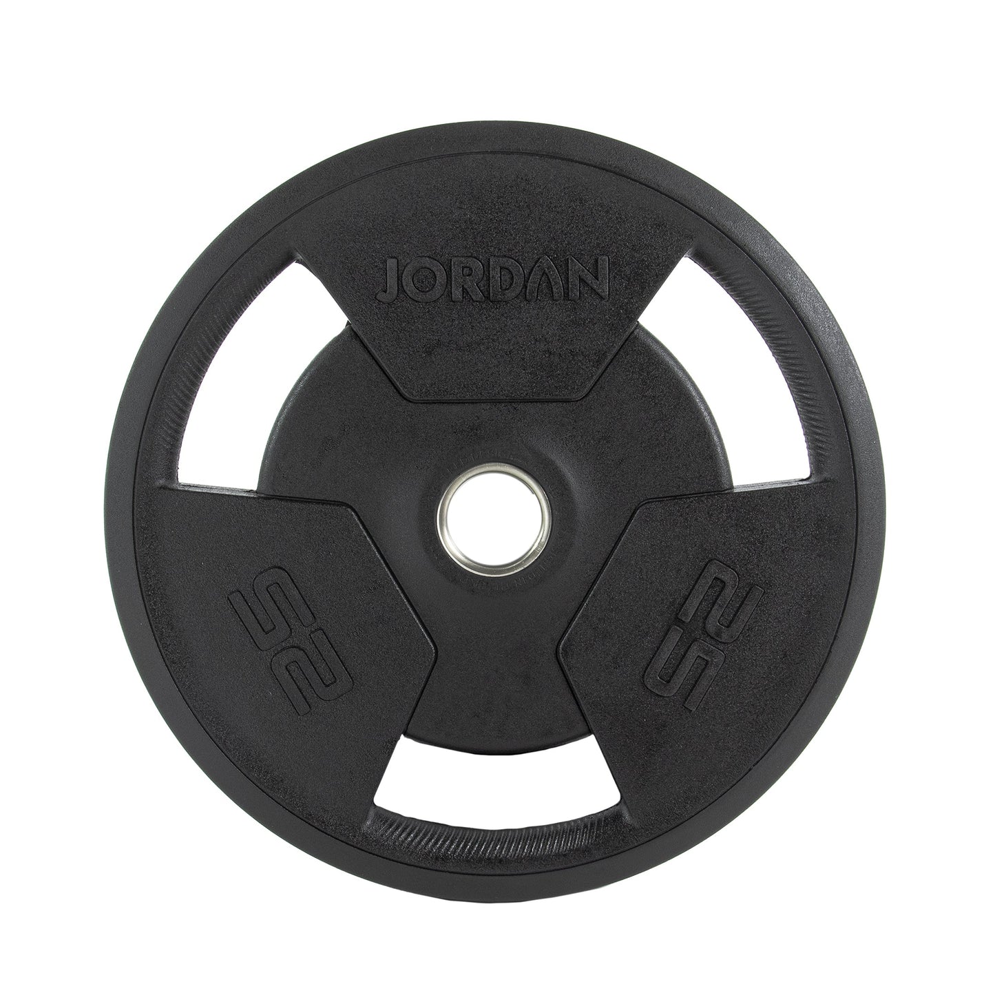 JORDAN 1.25kg Rubber Tri Grip Olympic Plate - AresFit