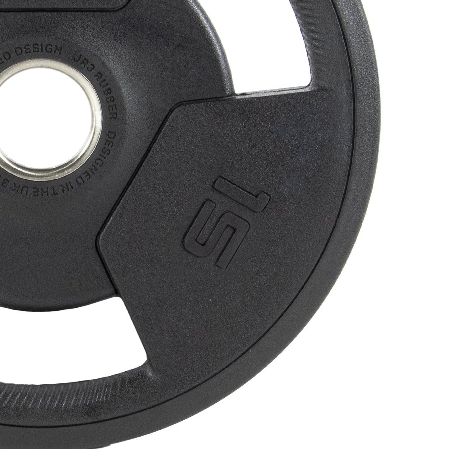 JORDAN 20kg Rubber Tri Grip Olympic Plate - AresFit