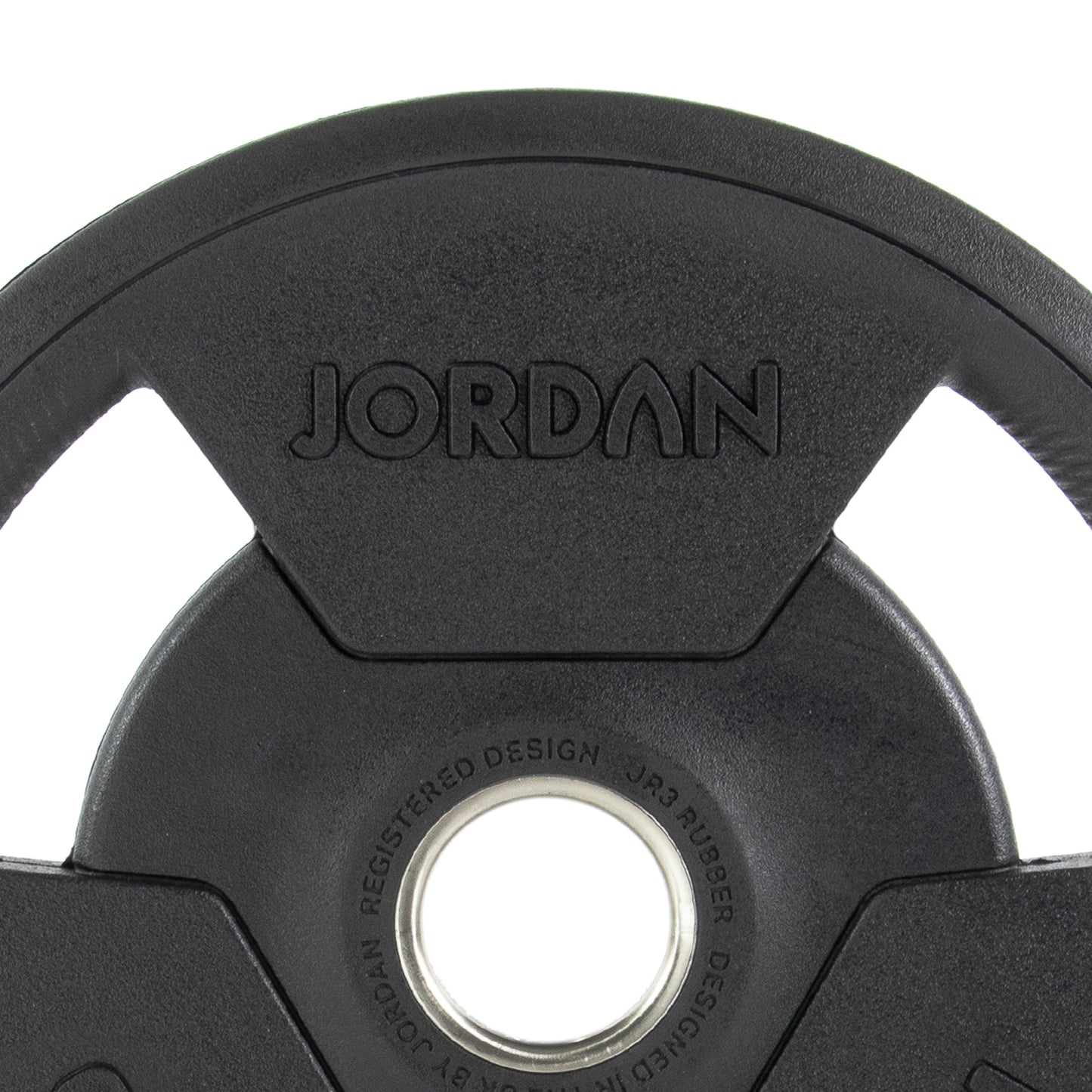 JORDAN 1000kg Rubber Tri Grip Olympic Plate Set - AresFit