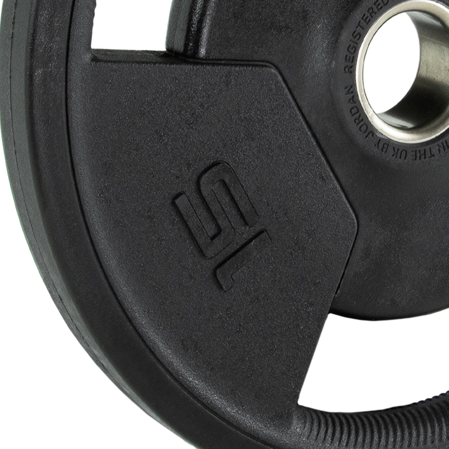 JORDAN 20kg Rubber Tri Grip Olympic Plate - AresFit
