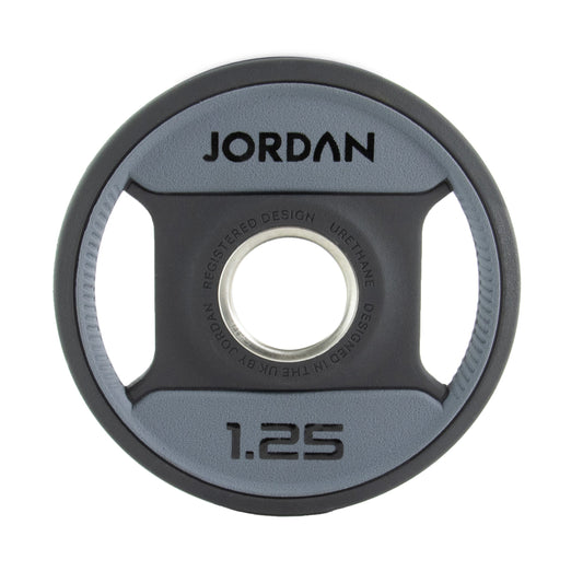 JORDAN 1.25kg Urethane Dual Grip Olympic Plate - main product view