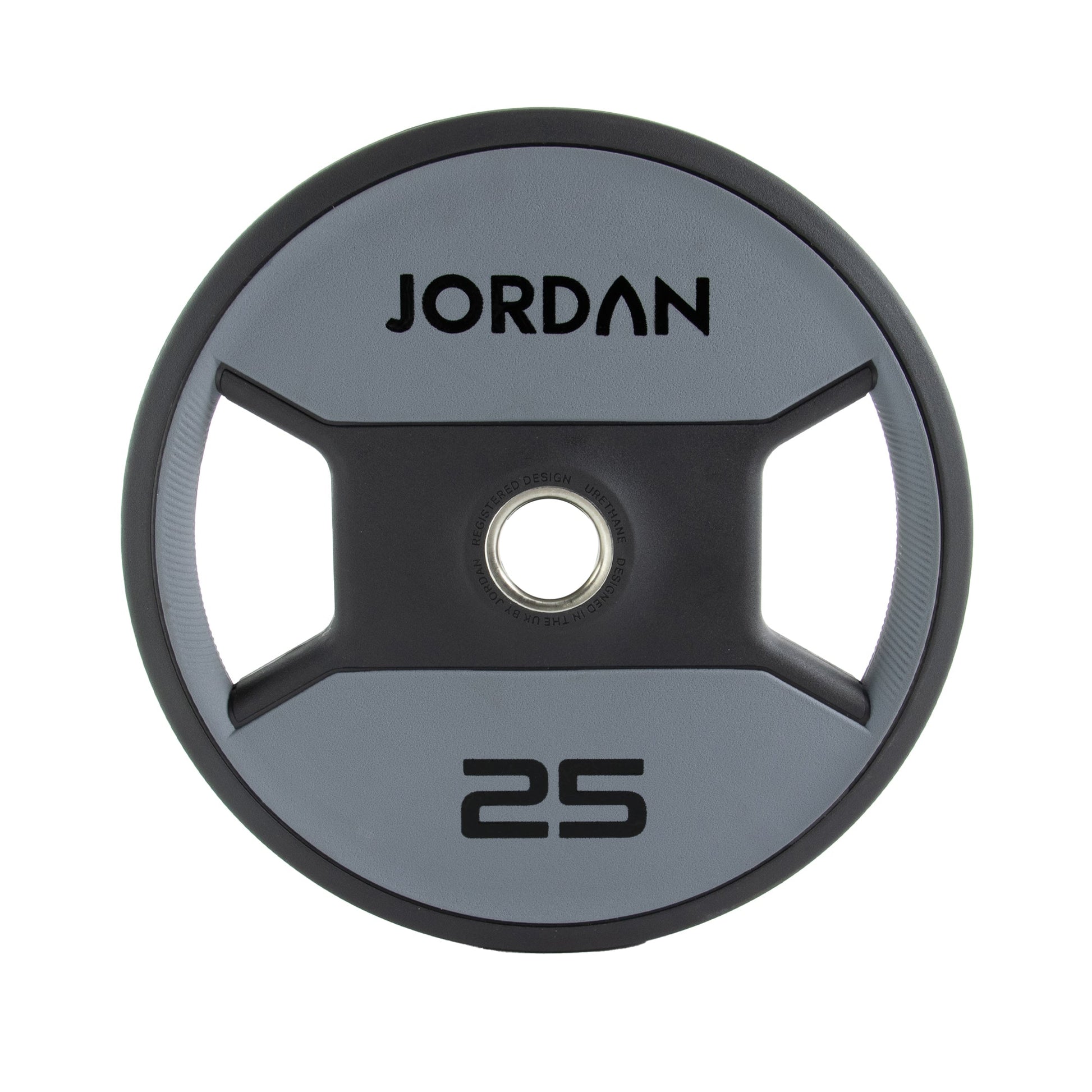 JORDAN 140kg Urethane Dual Grip Olympic Plate & Bar Set - view 7