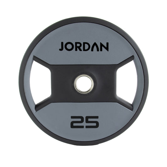 JORDAN 25kg Urethane Dual Grip Olympic Plate - main product view