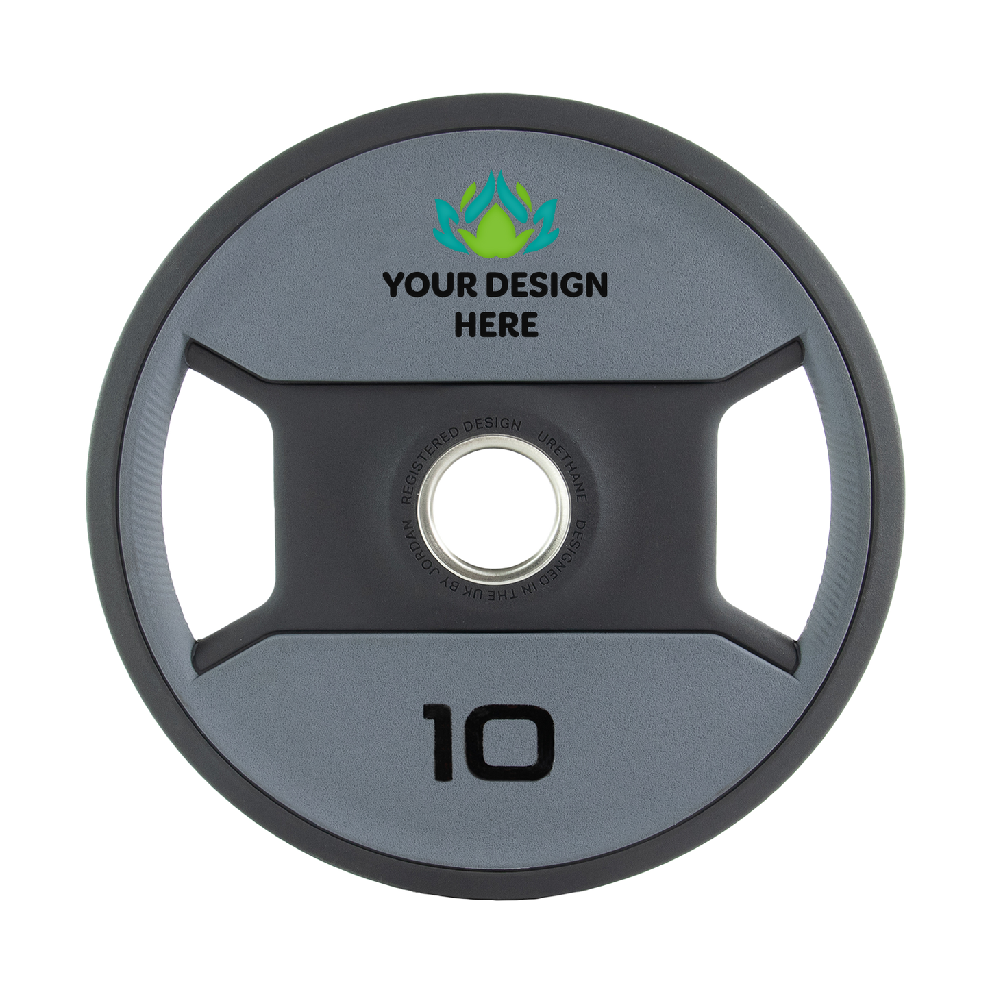 JORDAN Custom 20kg Urethane Dual Grip Olympic Plate - main product view
