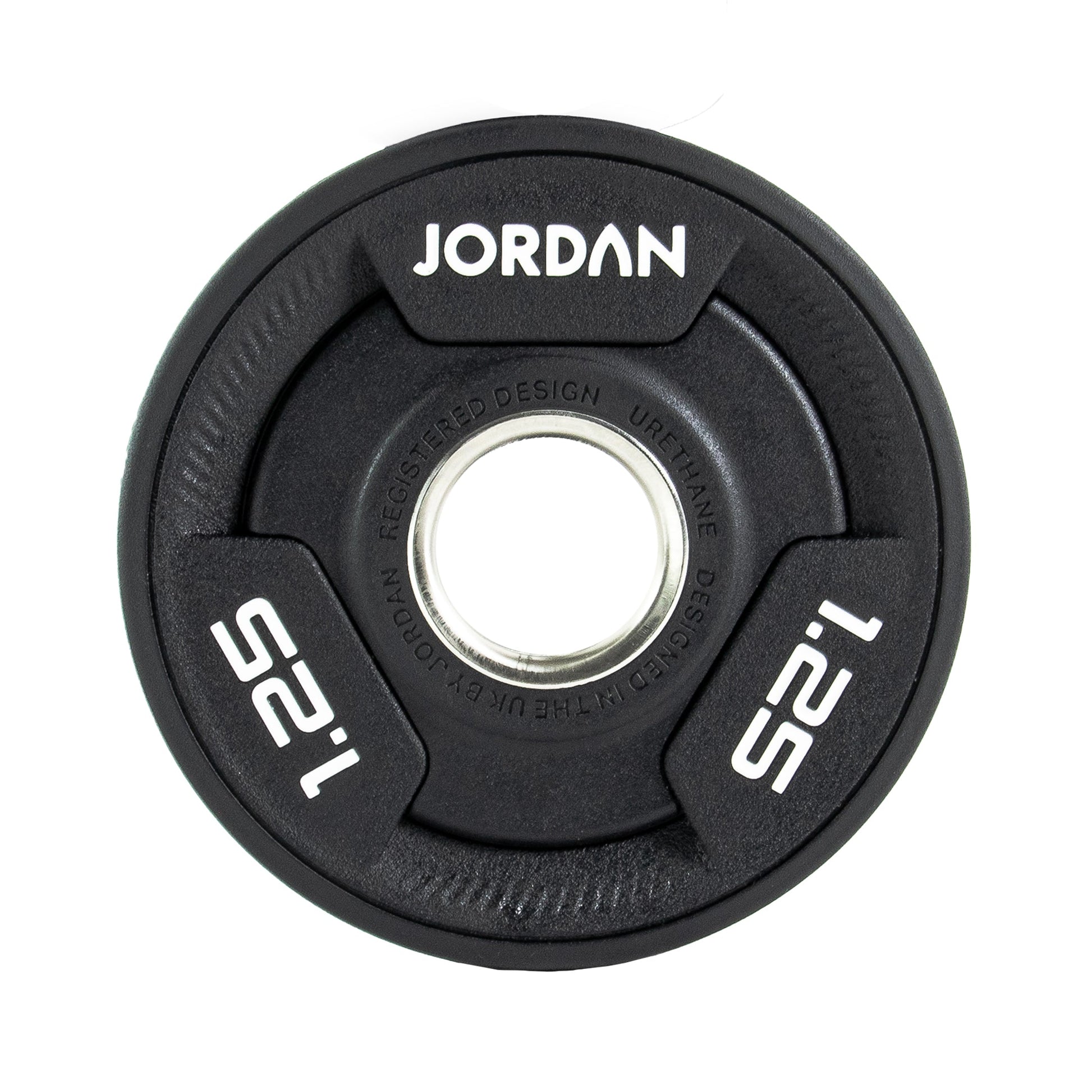 JORDAN 1.25kg Urethane Tri Grip Olympic Plate - AresFit
