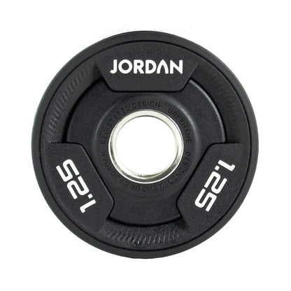 JORDAN 2.5kg Urethane Tri Grip Olympic Plate - AresFit