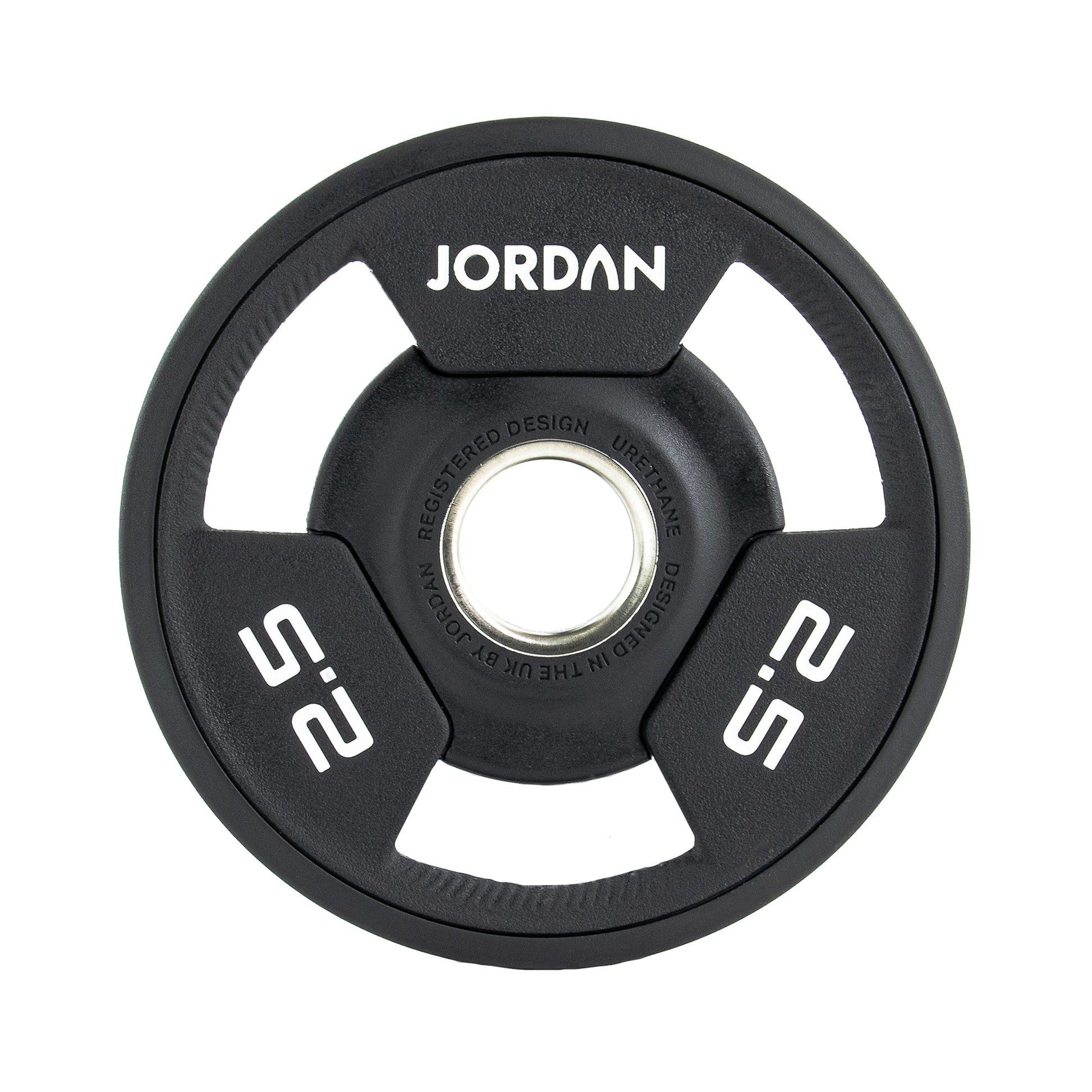 JORDAN 1.25kg Urethane Tri Grip Olympic Plate - AresFit