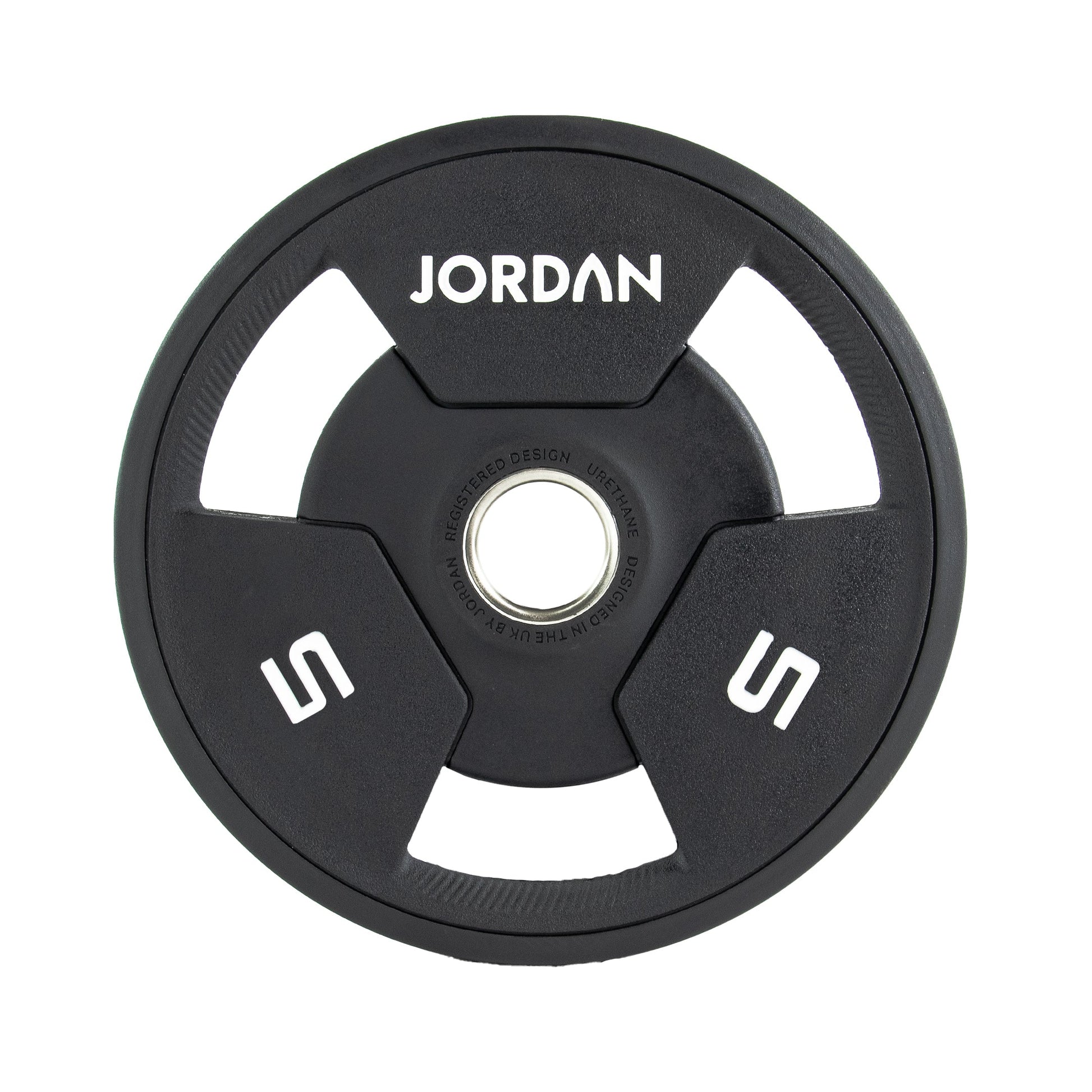 JORDAN 1.25kg Urethane Tri Grip Olympic Plate - AresFit