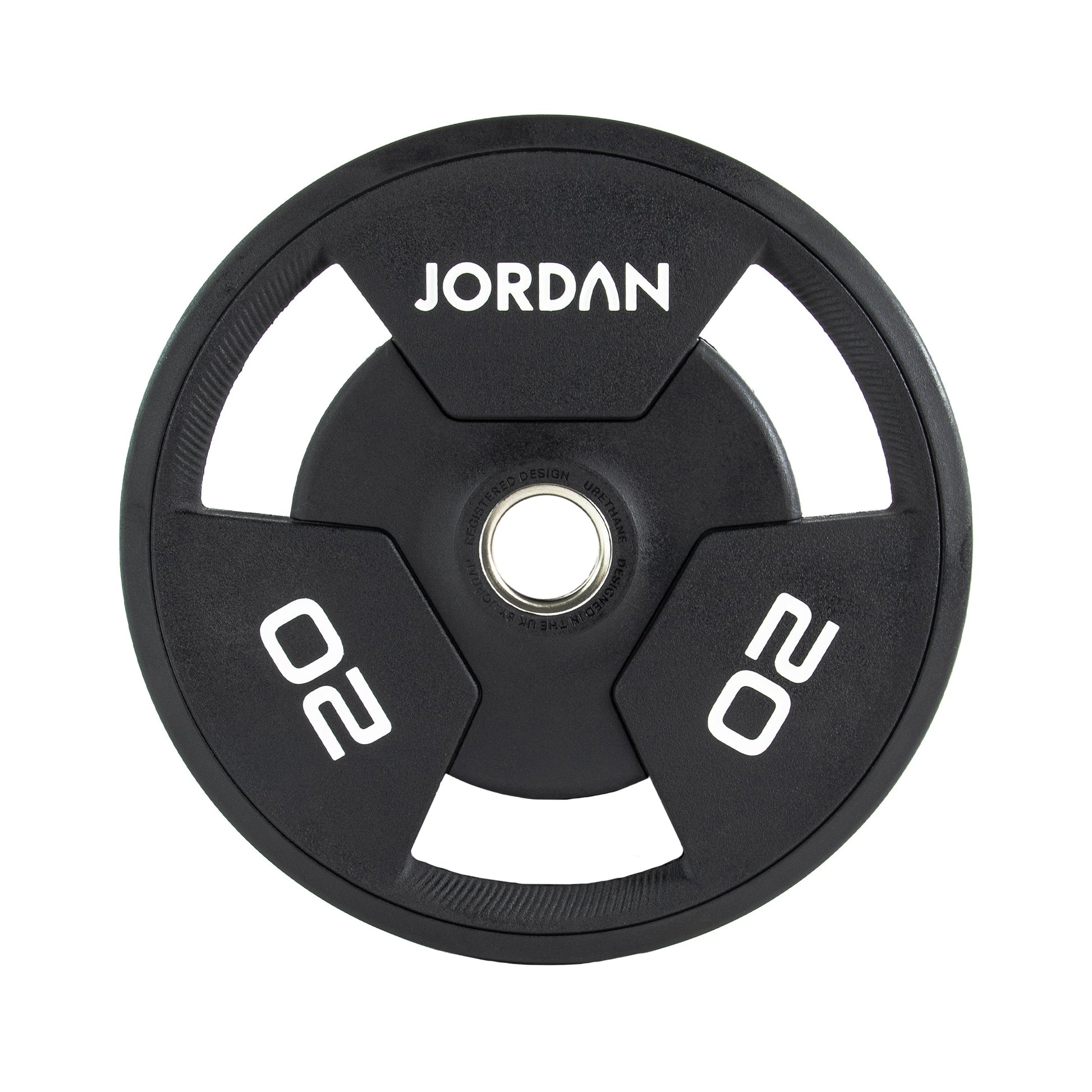 JORDAN 1.25kg Urethane Tri Grip Olympic Plate - AresFit