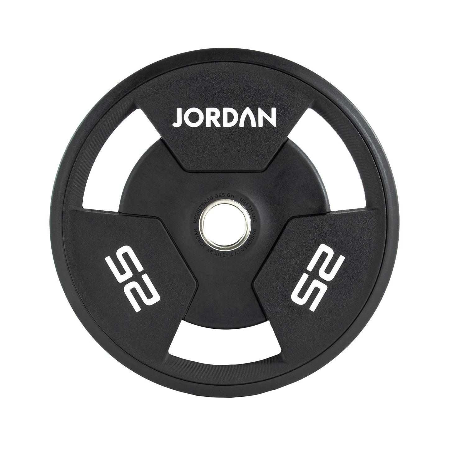 JORDAN 1.25kg Urethane Tri Grip Olympic Plate - AresFit