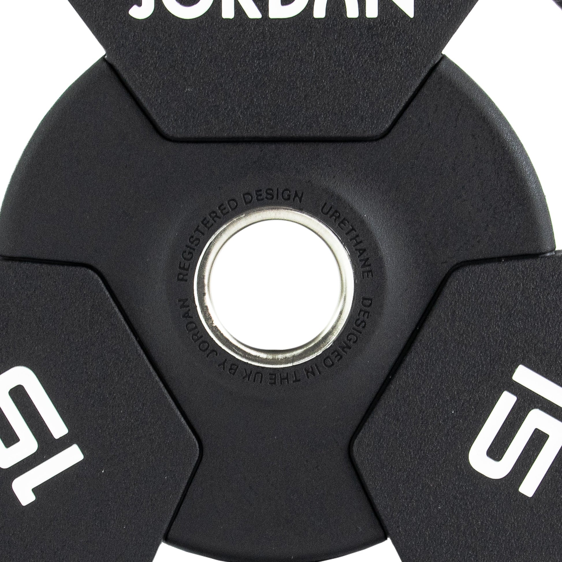 JORDAN 5kg Urethane Tri Grip Olympic Plate - AresFit