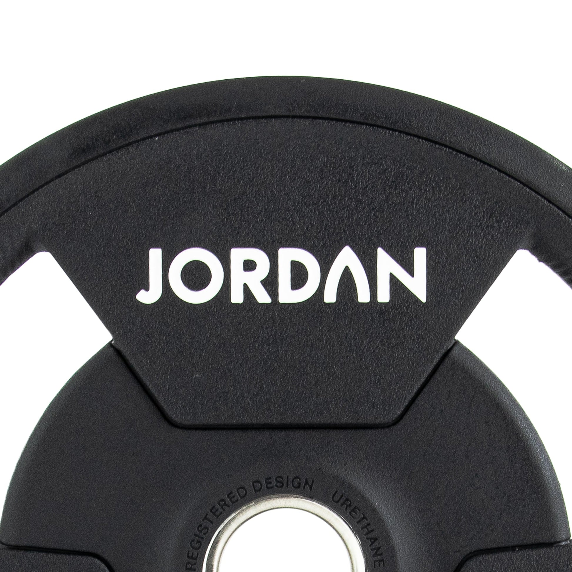 JORDAN 5kg Urethane Tri Grip Olympic Plate - AresFit