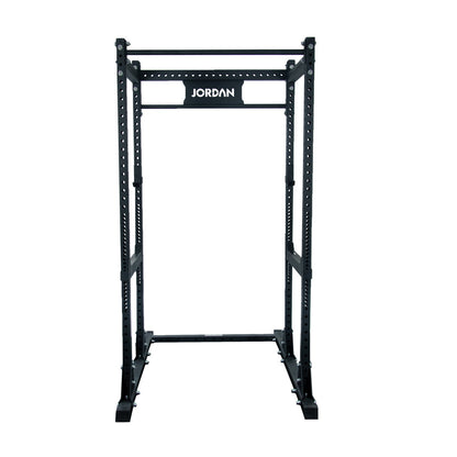 JORDAN HELIX Power Rack [LTR]  - Including Safety Bar & J-Hooks - Painted - alternate angle