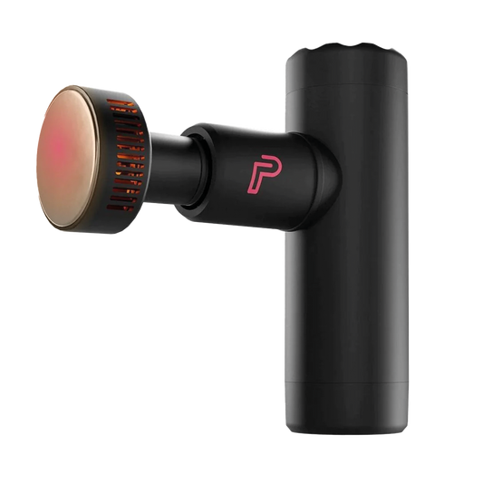 PULSEROLL Ignite Mini Massage Gun With Heat Massage - Black