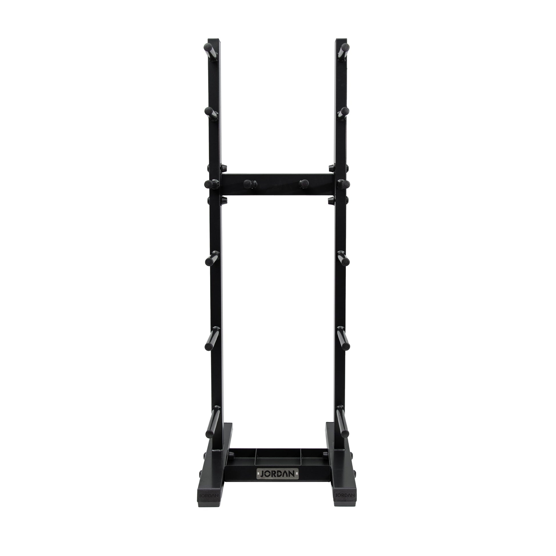 JORDAN Studio Barbell Rack 12 Sets - Black - alternate angle