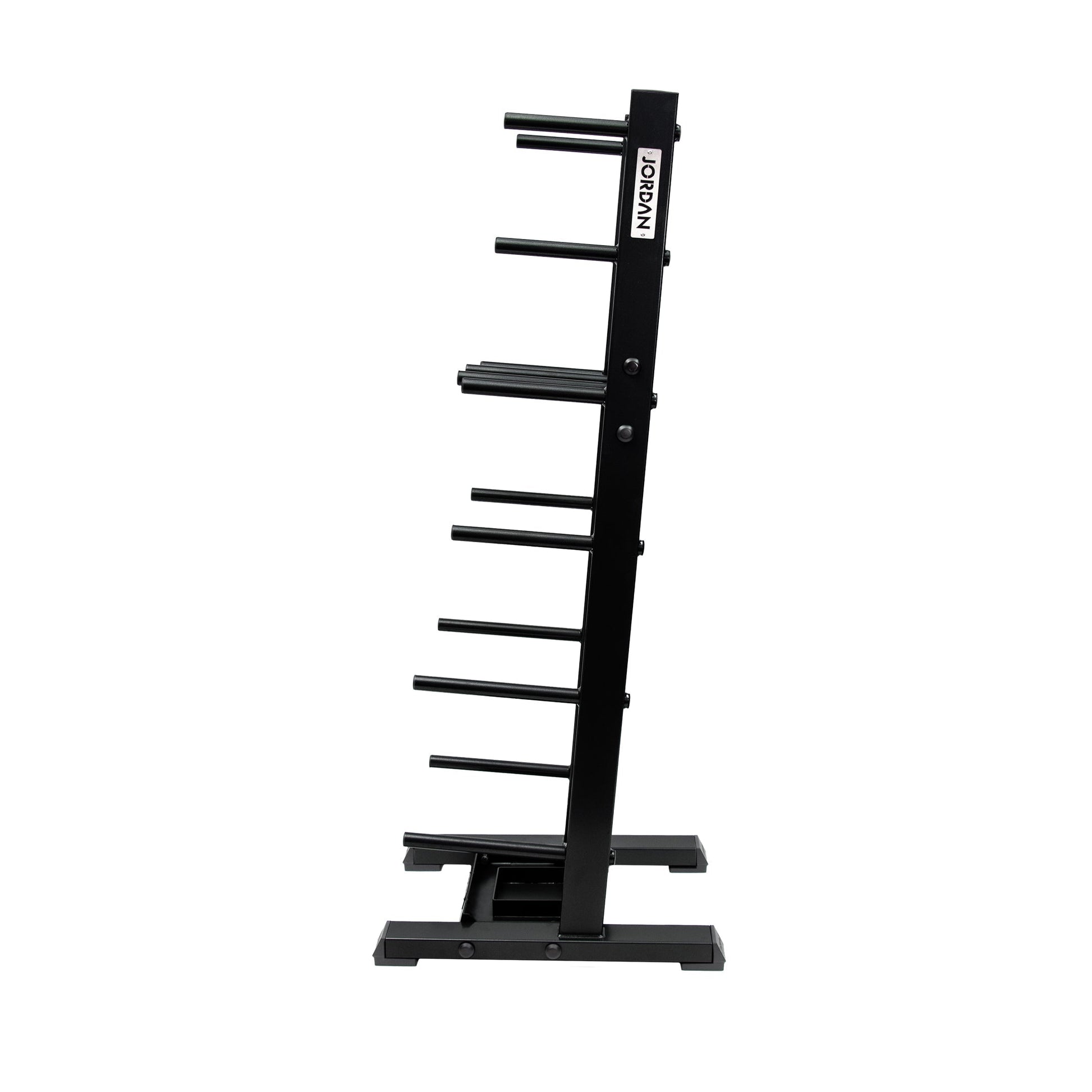 JORDAN Studio Barbell Rack 12 Sets - Black - detail view