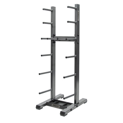 JORDAN 30 x Ignite Pump X Urethane Studio Barbell sets and black rack - Colour Coded - detail view