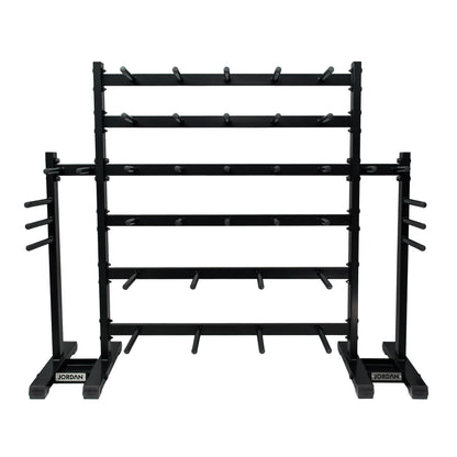 JORDAN Studio Barbell Rack 12 Sets - Grey