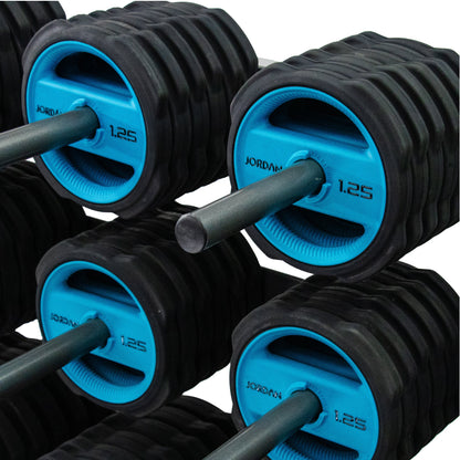 JORDAN Studio Barbell Rack 30 Sets - Black - view 8