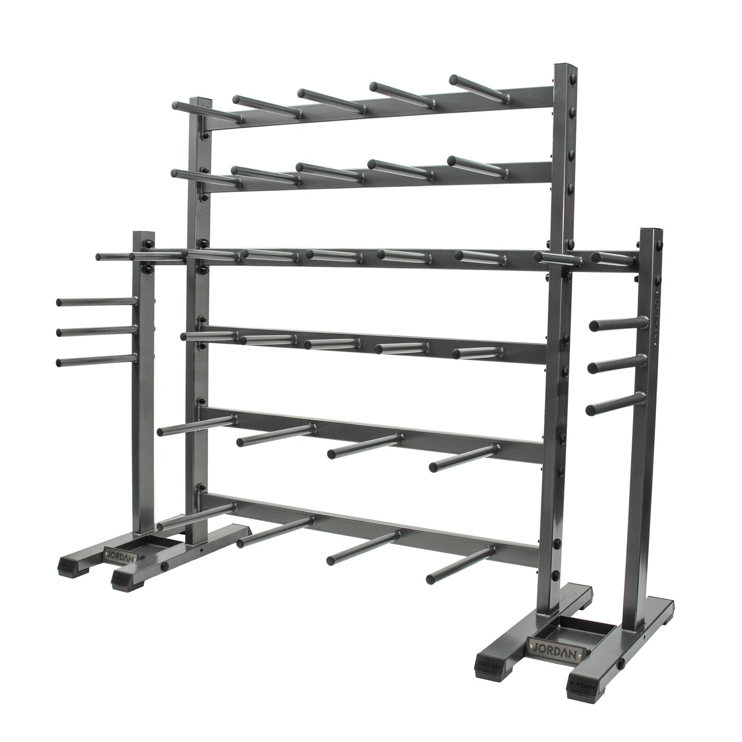 JORDAN Studio Barbell Rack 12 Sets - Grey