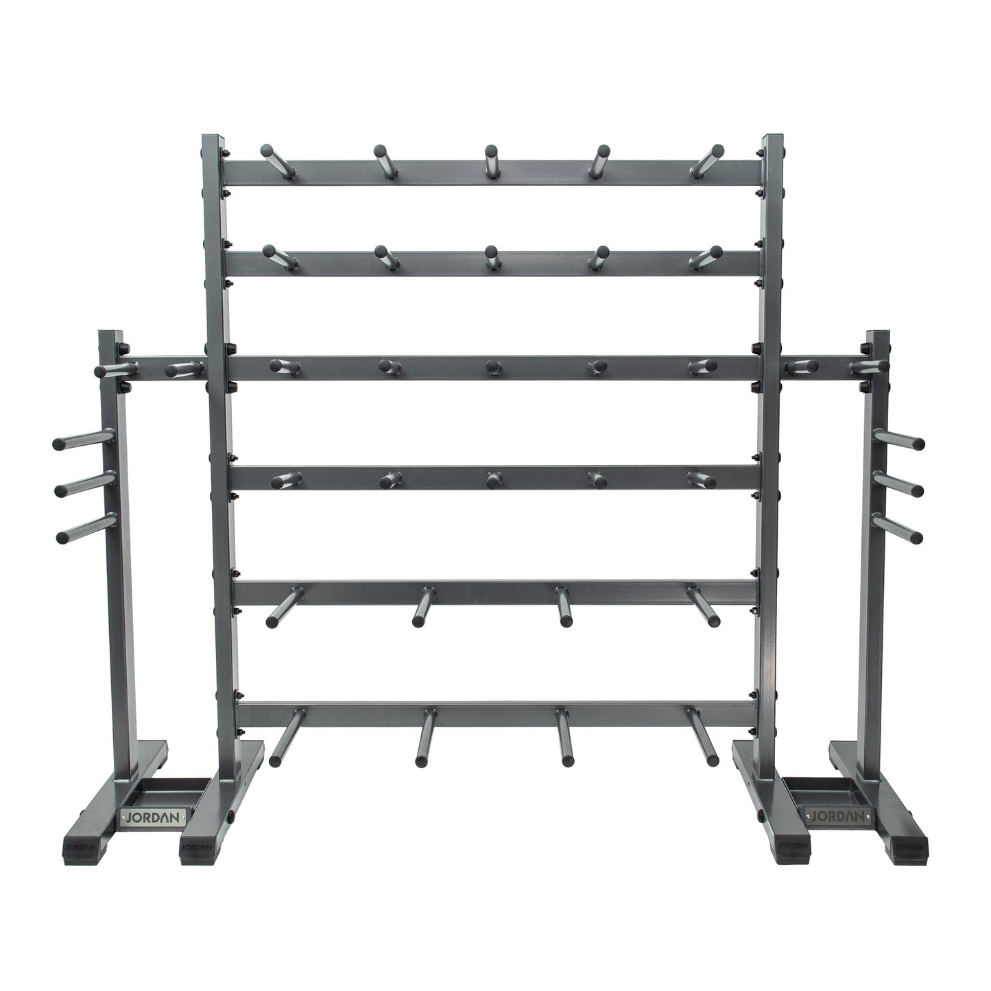 JORDAN Studio Barbell Rack 12 Sets - Grey
