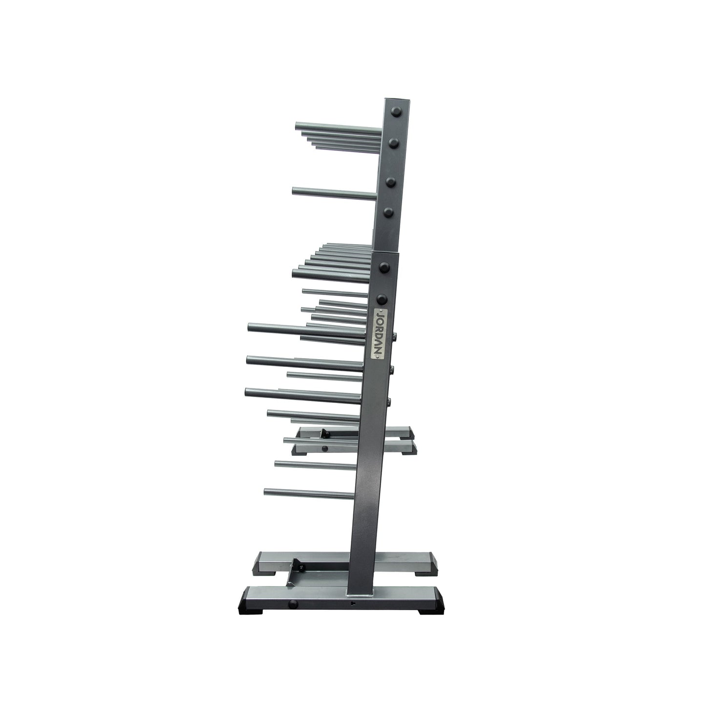 JORDAN Studio Barbell Rack 12 Sets - Grey
