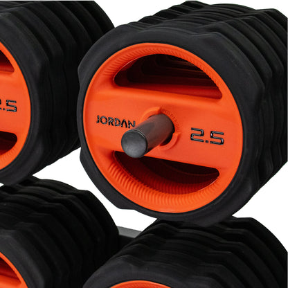 JORDAN Studio Barbell Rack 30 Sets - Black - view 12