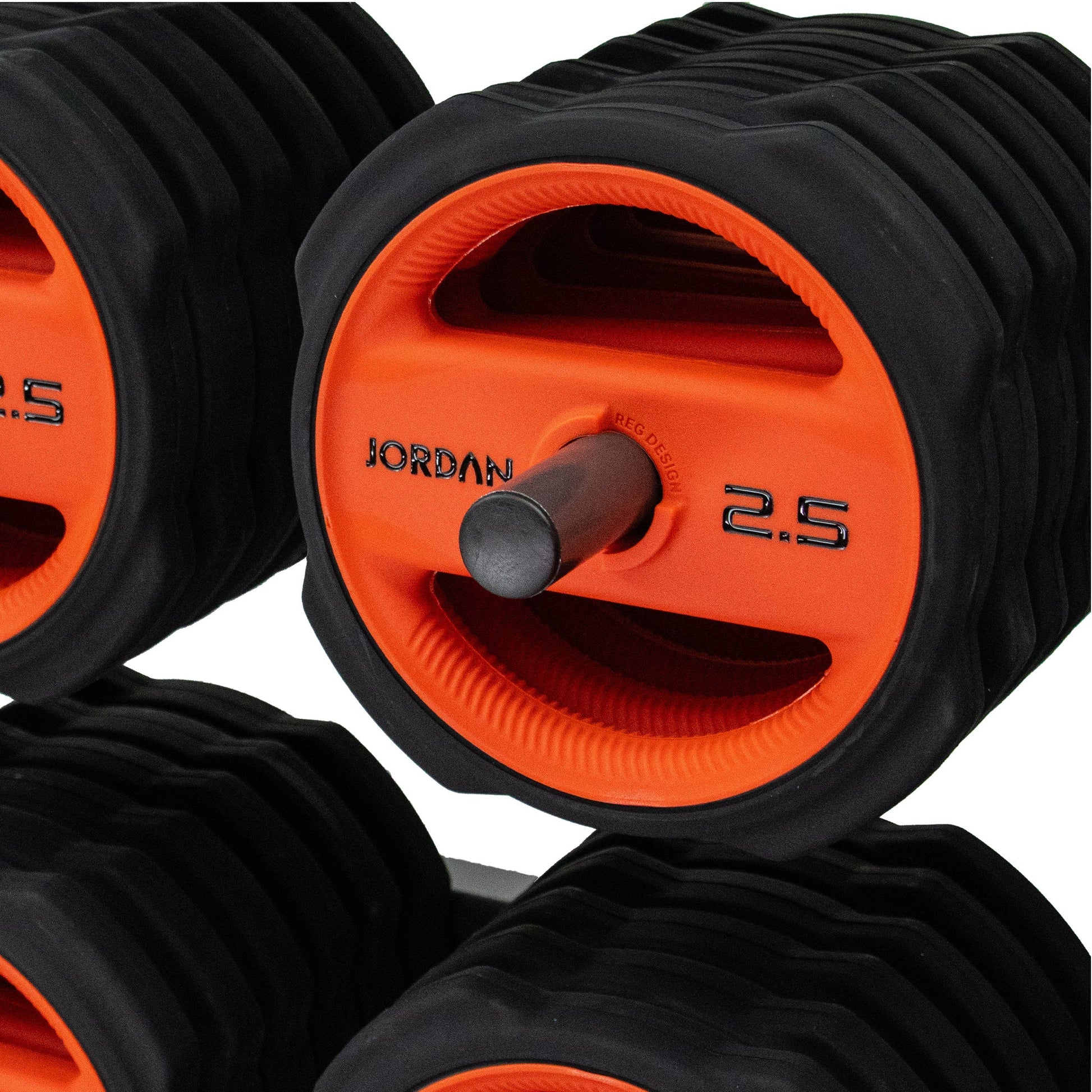 JORDAN Studio Barbell Rack 30 Sets - Grey - view 14