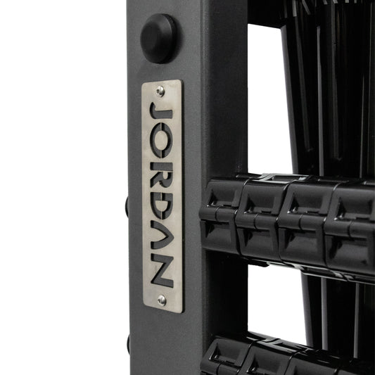 JORDAN Studio Barbell Rack 30 Sets - Black - view 6