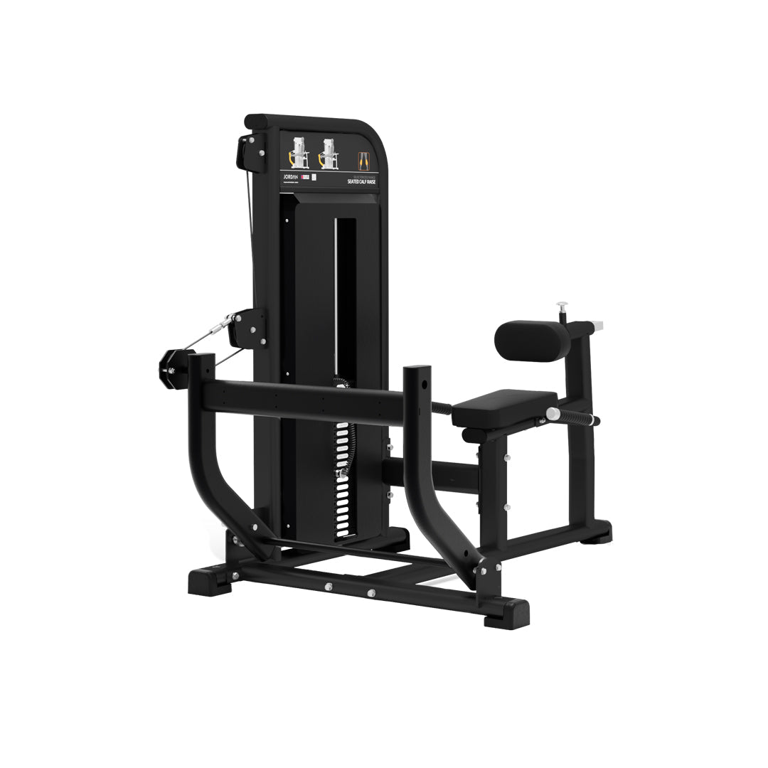 JORDAN Seated Calf Raise - 100kg Weight Stack - Black;JORDAN Seated Calf Raise - 100kg Weight Stack - Black