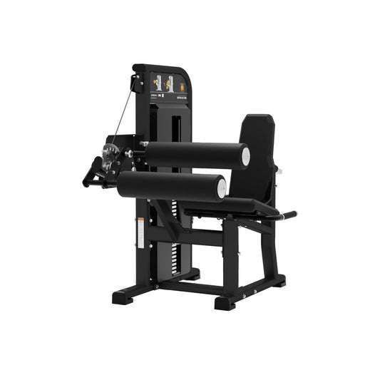 JORDAN Seated Leg Curl - 100kg Weight Stack - Black - main product view