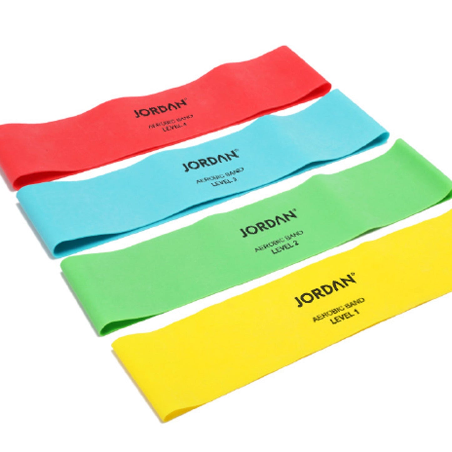 JORDAN Aerobic Band (loop) - set of 4 230mm x  40mm (460mm loop) - main product view