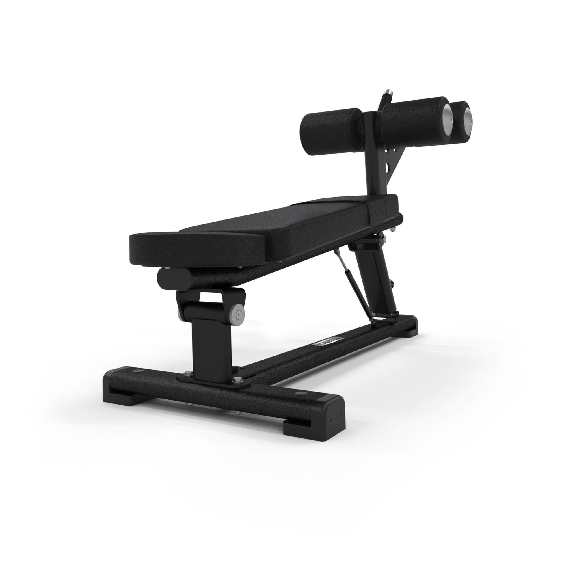 JORDAN Adjustable Decline Bench - Black - main product view