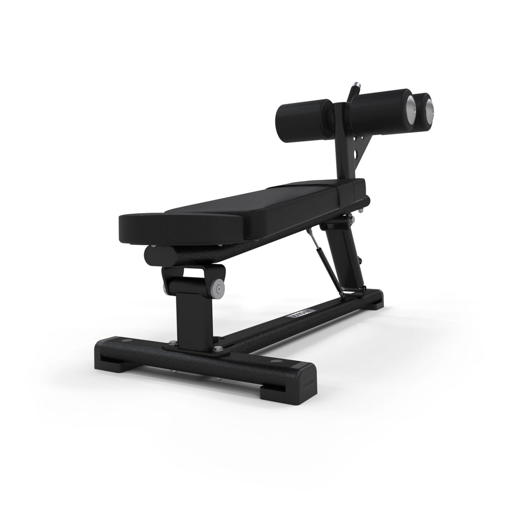 Adjustable Decline Bench Jordan Fitness Grey;Adjustable Decline Bench Jordan Fitness Black