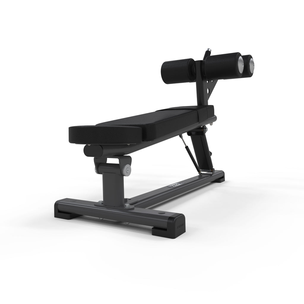 Adjustable Decline Bench Jordan Fitness Grey;Adjustable Decline Bench Jordan Fitness Black