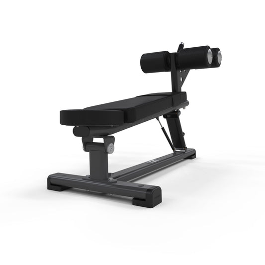 JORDAN Adjustable Decline Bench - Grey - main product view
