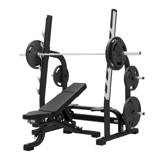 JORDAN Olympic Adjustable Multi Bench - Black