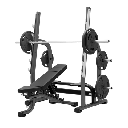 JORDAN Olympic Adjustable Multi Bench - Black