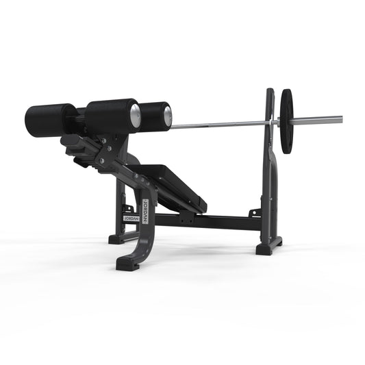 JORDAN Olympic Decline Bench - Grey - main product view