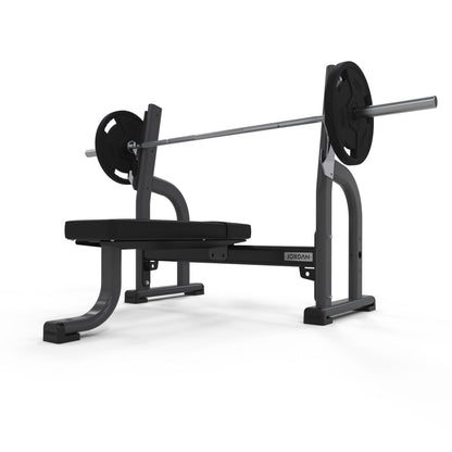Olympic Flat Bench Jordan Fitness Black;Olympic Flat Bench Jordan Fitness Grey