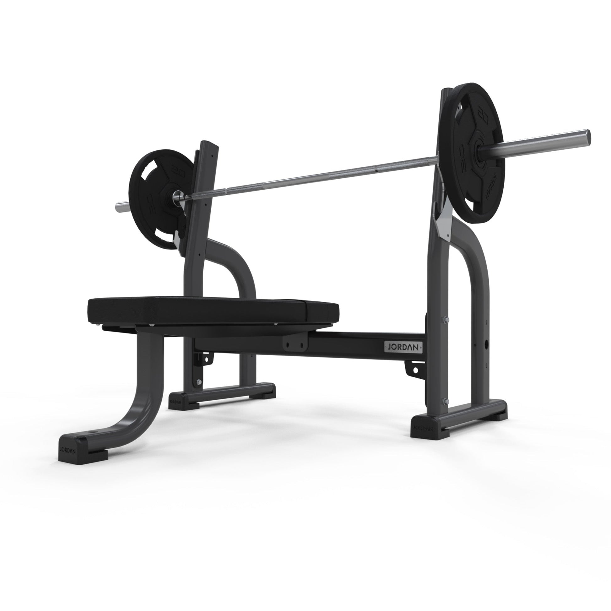 JORDAN Olympic Flat Bench - Grey - main product view