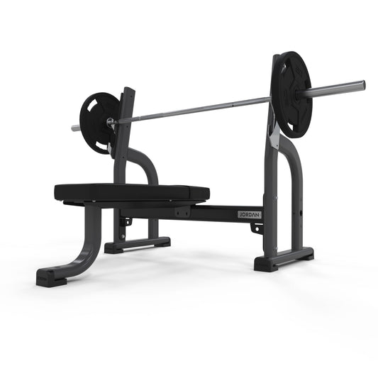 JORDAN Olympic Flat Bench - Grey - main product view