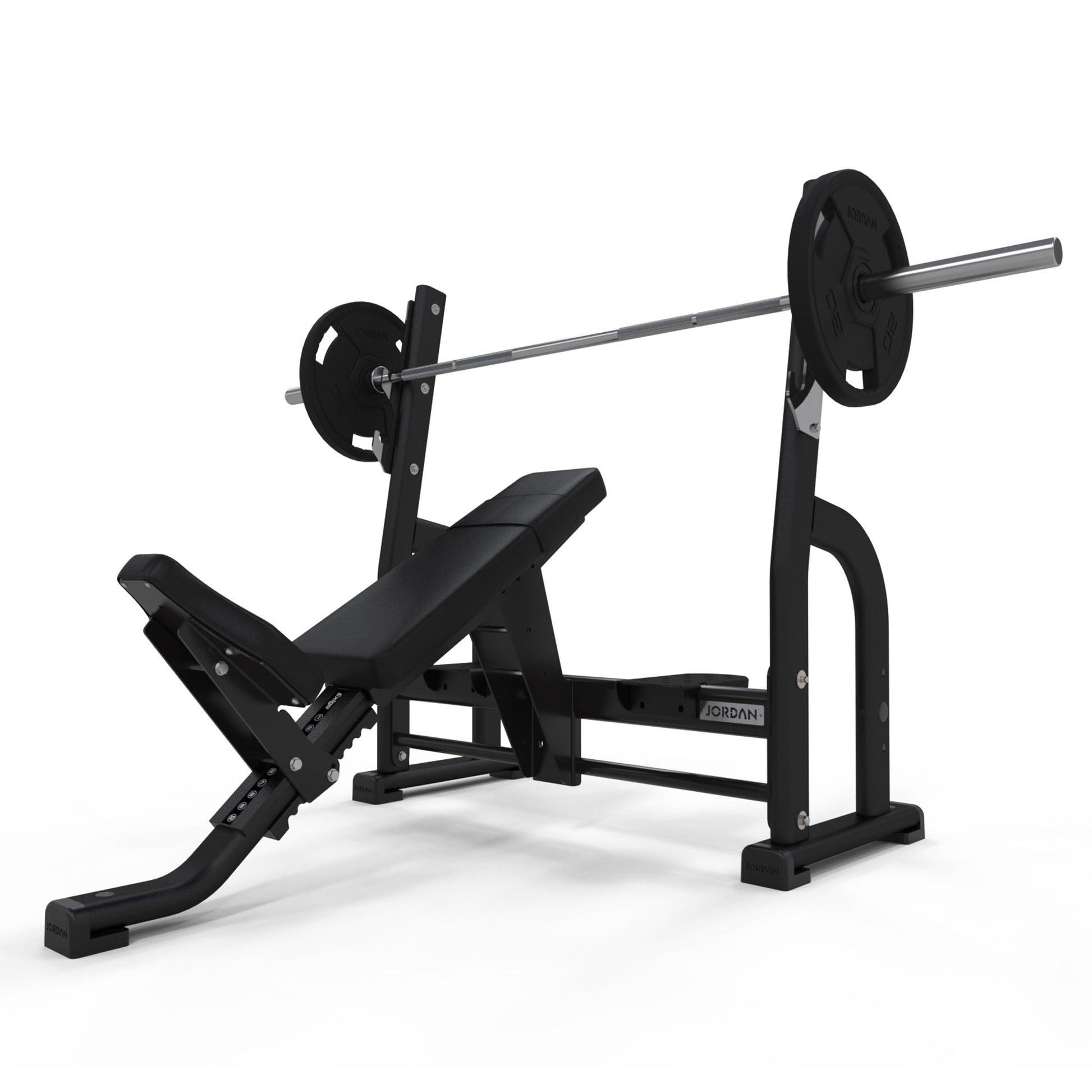 JORDAN Olympic Incline Bench - Black - main product view