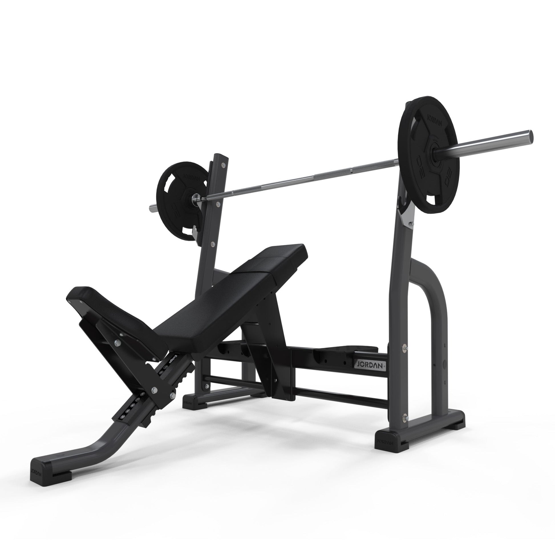 JORDAN Olympic Incline Bench - Grey - main product view