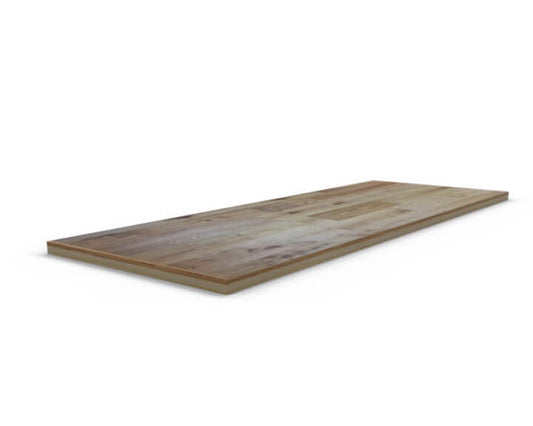 Oak centre panel for a JORDAN Olympic lifting platform.