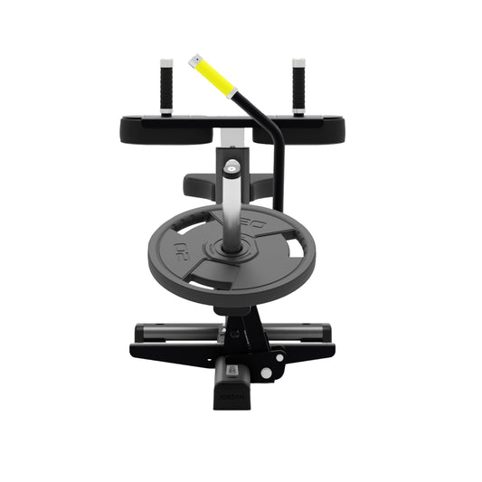 JORDAN Seated Calf Raise - Grey - alternate angle