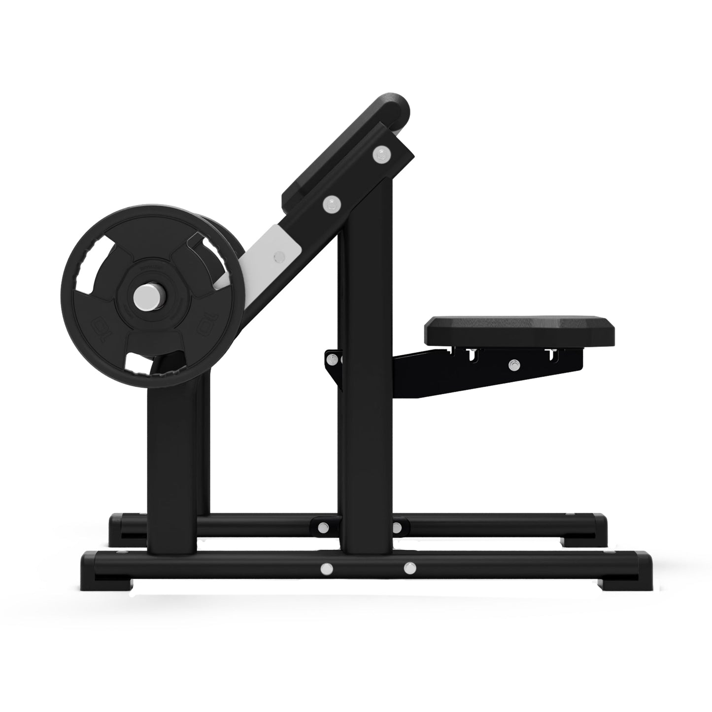 JORDAN Seated Preacher Curl Bench - Black - detail view