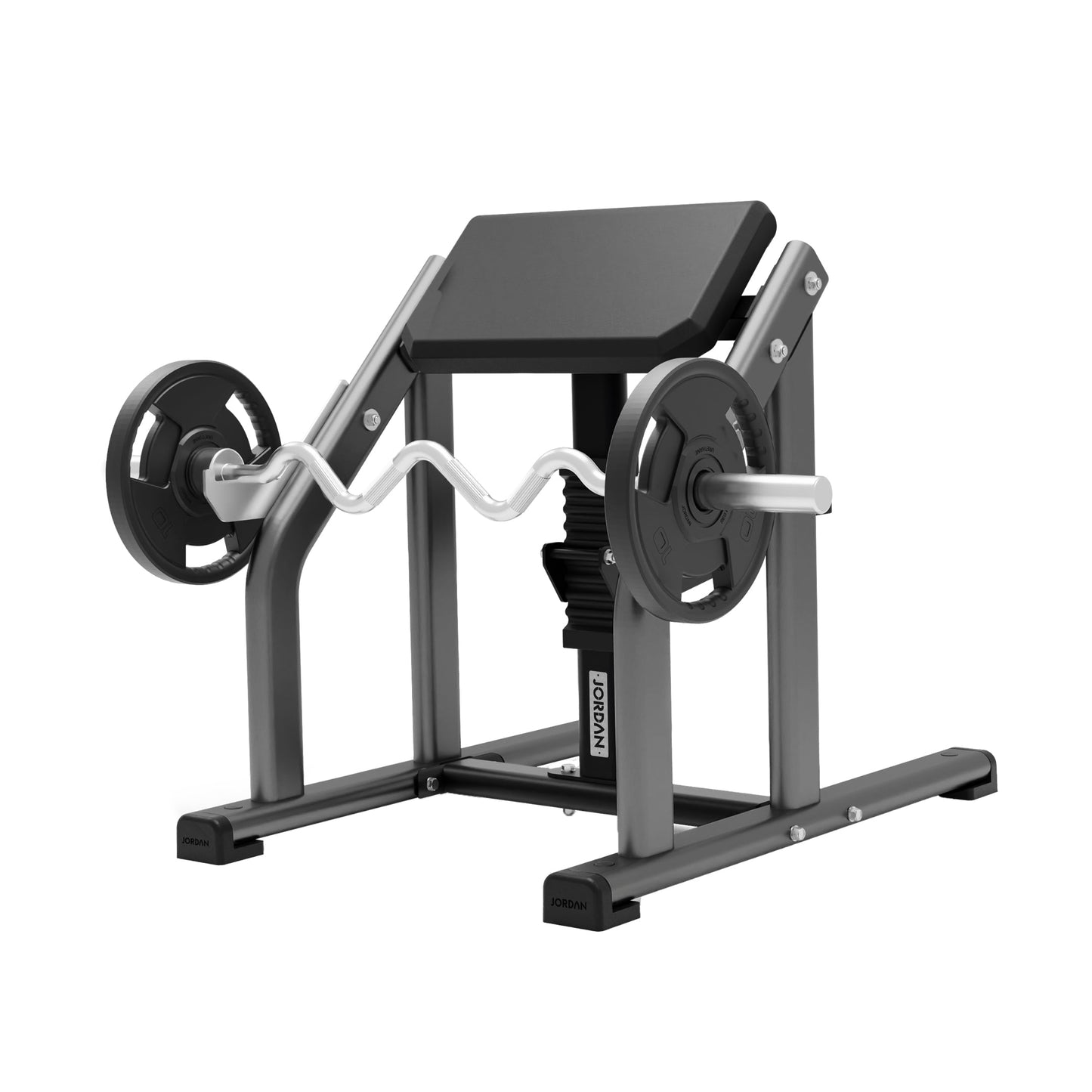 JORDAN Seated Preacher Curl Bench - Black