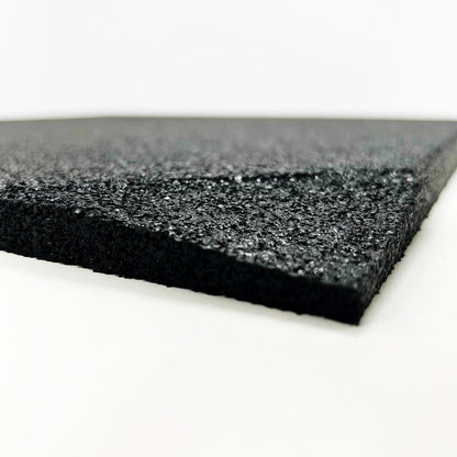 JORDAN Activ Square - Gym Flooring - Black Ramp Edge 50cm x 50cm x 30mm - alternate angle