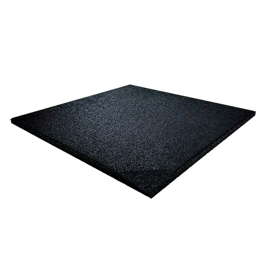 JORDAN Activ Square - Gym Flooring - Black Corner 50cm x 50cm x 15mm - main product view